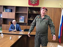 Наш район с рабочим визитом посетил Герой России, депутат Саратовской облдумы Александр Янклович