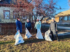 Субботник в Питерском районе