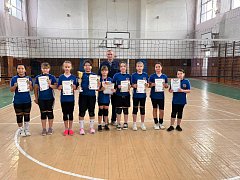 Волейбольный турнир среди девочек