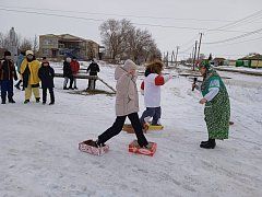 17 марта возле Дома культуры с. Алексашкино прошли проводы матушки Зимы и встречи Весны