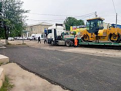 В Питерке проходит ремонт внутрипоселковых дорог
