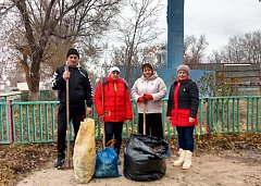 В районе прошел субботник