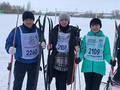 Питерцы приняли участие в «Лыжне России»